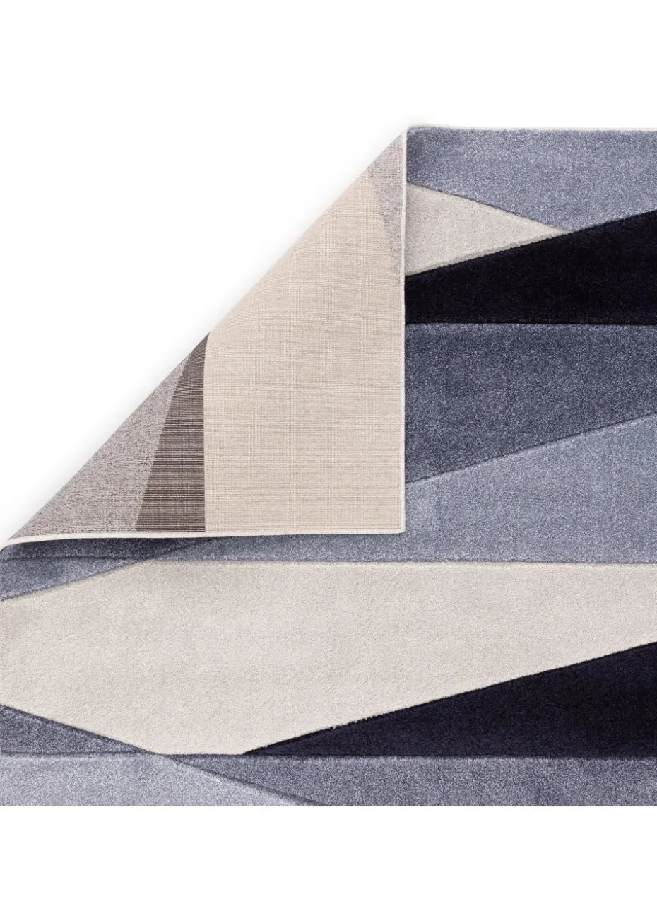 Asiatic Sketch Segment Blue Rug