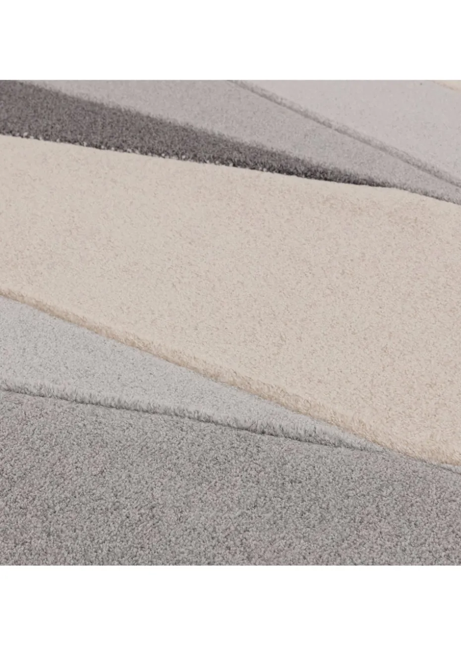 Asiatic Sketch Segment Grey Rug