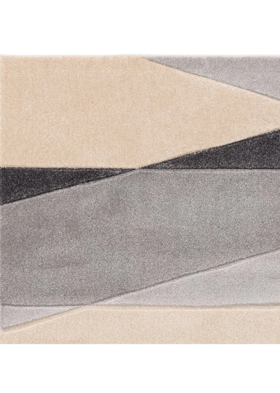 Asiatic Sketch Segment Grey Rug