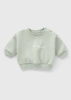 Baby Green Sweatshirt (Newborn-23mths)