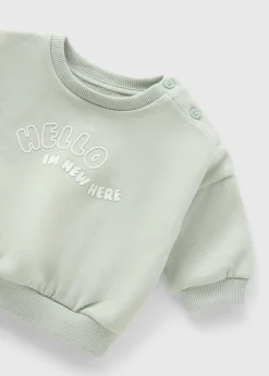 Baby Green Sweatshirt (Newborn-23mths)