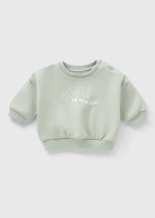 Baby Green Sweatshirt (Newborn-23mths)