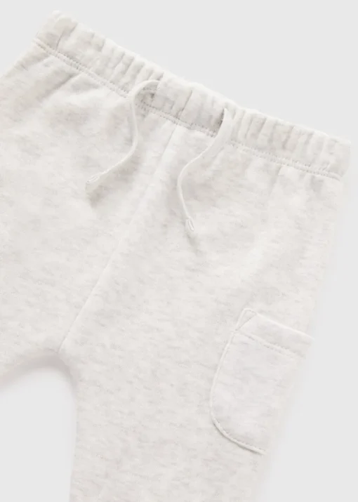 Baby Grey Cargo Jogging Bottoms (Newborn-23mths)