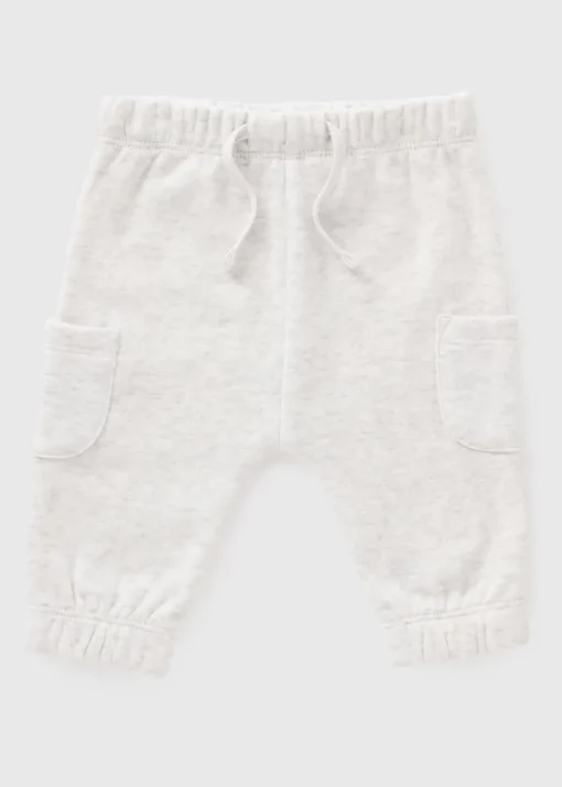 Baby Grey Cargo Jogging Bottoms (Newborn-23mths)