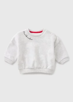 Baby Grey Heartbreaker Sweatshirt (Newborn-23mths)