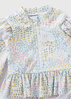 Baby Multicolour Floral Swimsuit (Newborn-23mths)