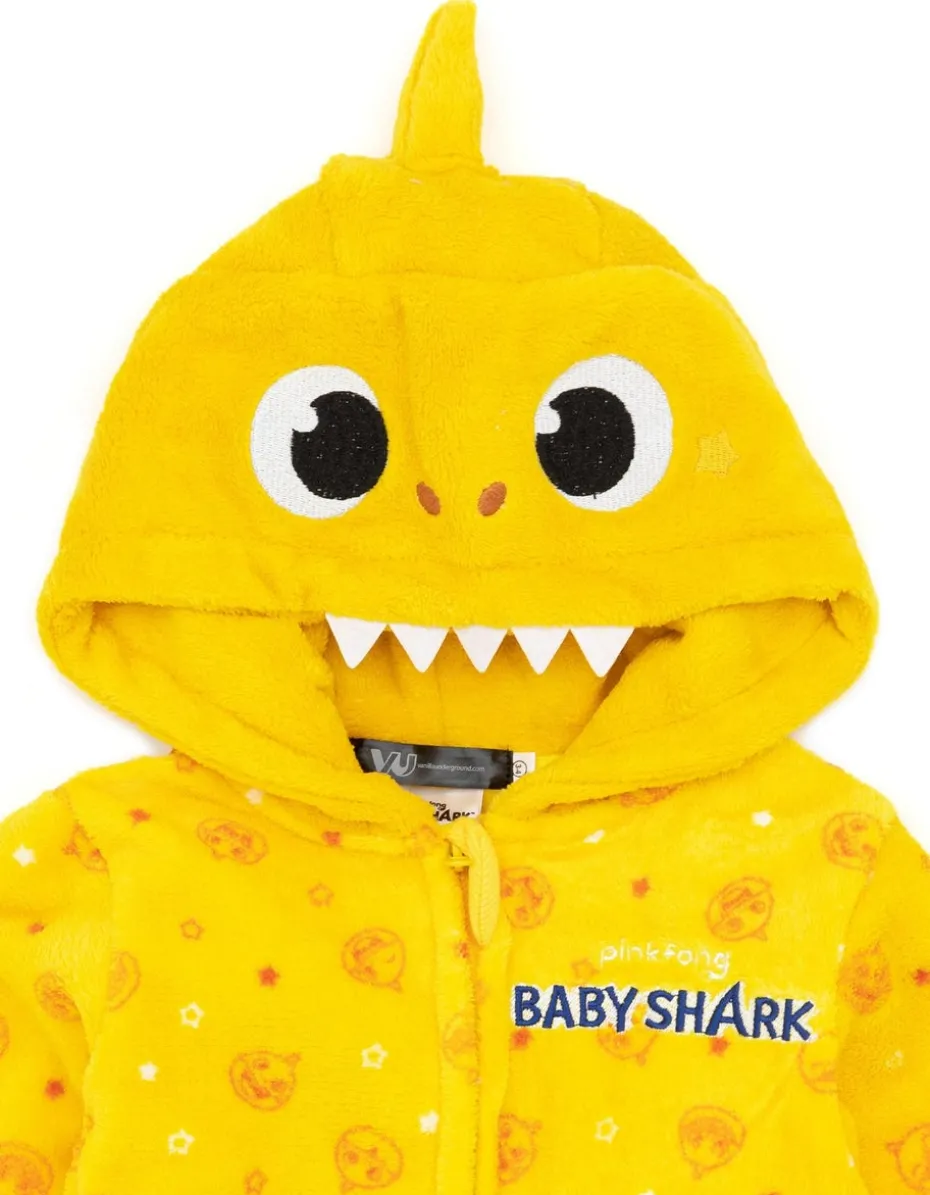 Baby Shark Yellow Kids Onesie (12 months- 3 Years)