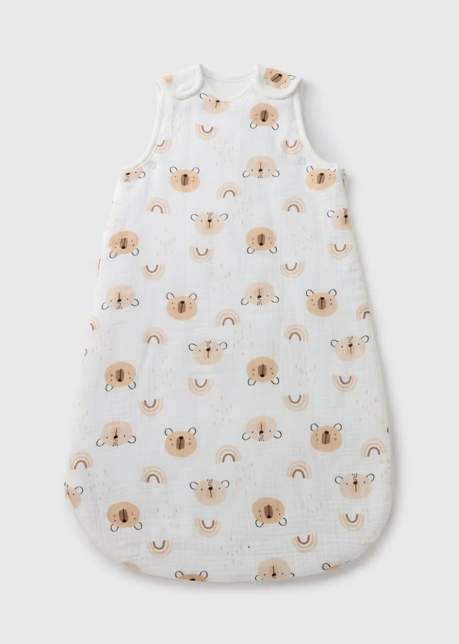 Baby White Bear Sleeping Bag (Newborn-23mths)