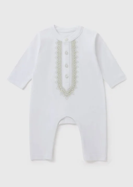 Baby White Eid Romper (Newborn-23mths)
