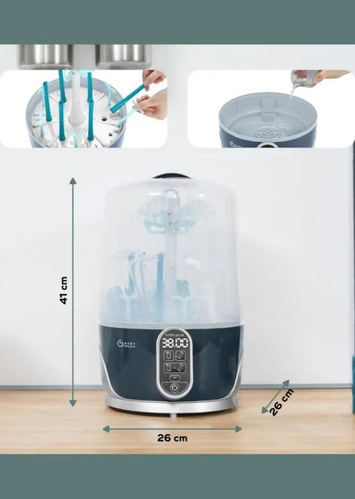 Babymoov Blue Turbo Pure Steriliser & Dryer