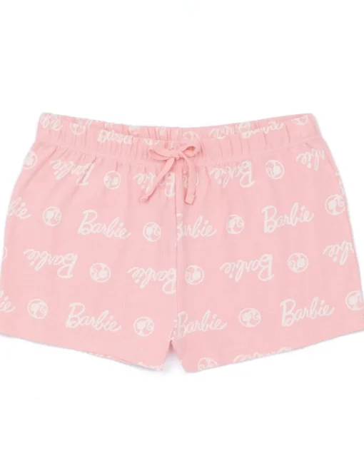 Barbie Pink Vest and Shorts Pyjama Set