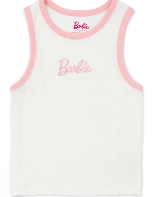 Barbie Pink Vest and Shorts Pyjama Set