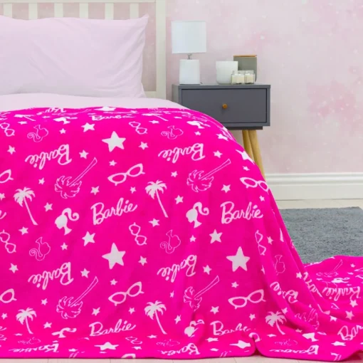 Barbie Stars Fleece Blanket
