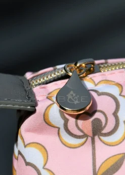 Beau & Elliot Pink Boho Luxury Lunch Bag