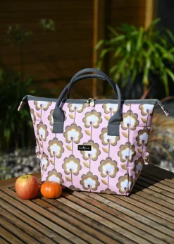 Beau & Elliot Pink Boho Luxury Lunch Bag