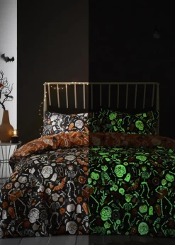 Bedlam Halloween Day of the Dead Duvet Cover Set
