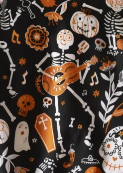 Bedlam Halloween Day of the Dead Duvet Cover Set