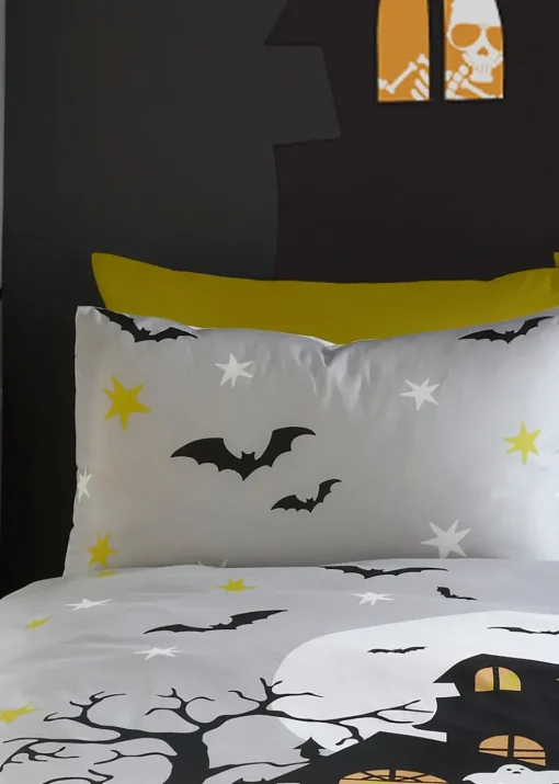 Bedlam Halloween Haunted House Duvet Cover Set