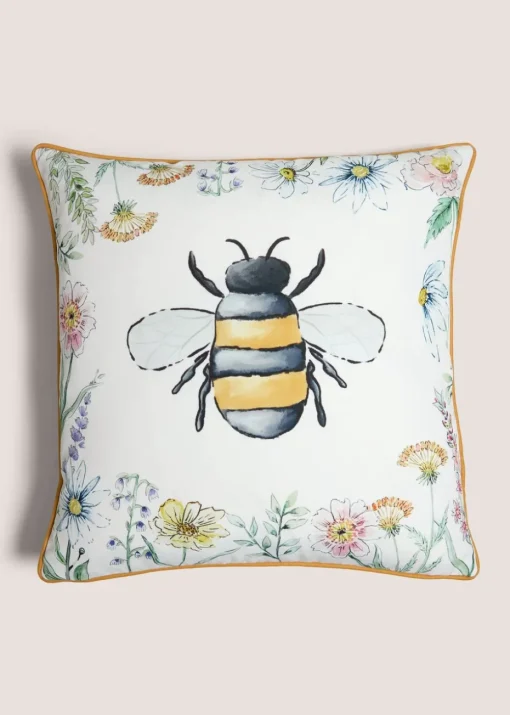 Bee Meadow Cushion