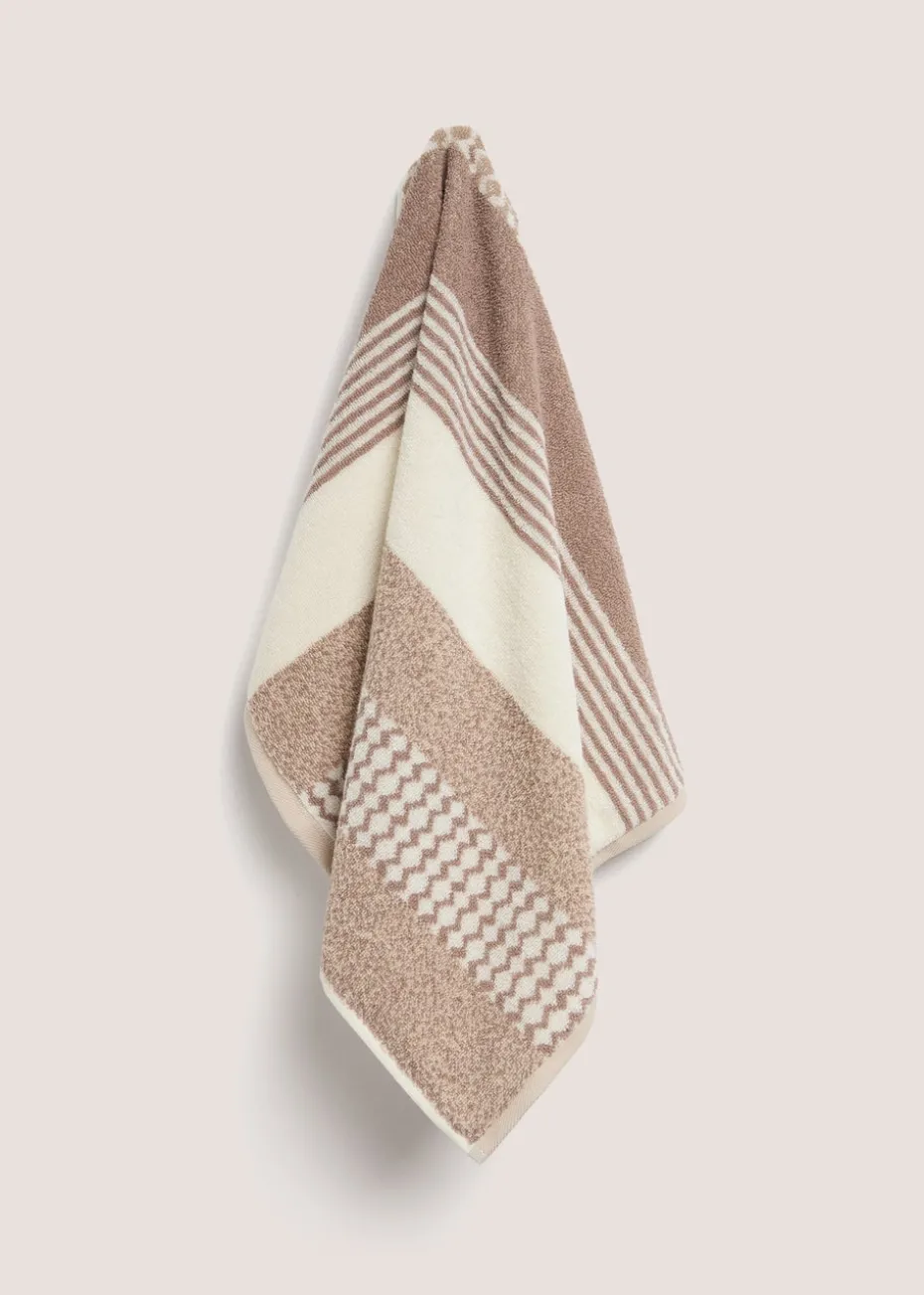 Beige Stripe Towel