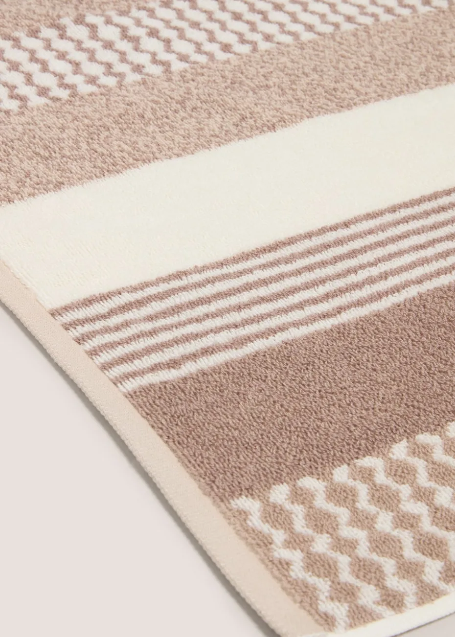 Beige Stripe Towel