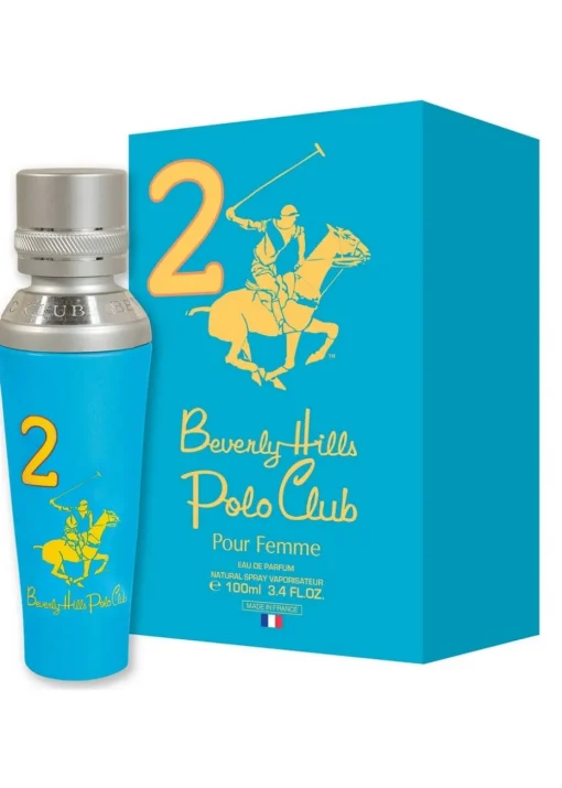 Beverly Hills Polo Club Blue Women Two Eau De Parfum Spray (100ml)