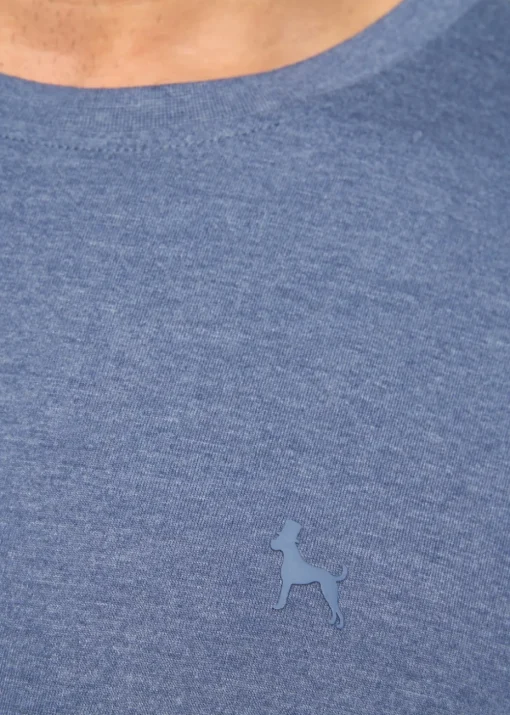 Bewley & Rich Denim Marl Barlowe T-Shirt
