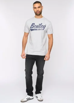 Bewley & Ritch Light Grey Marl Macklin T-Shirt