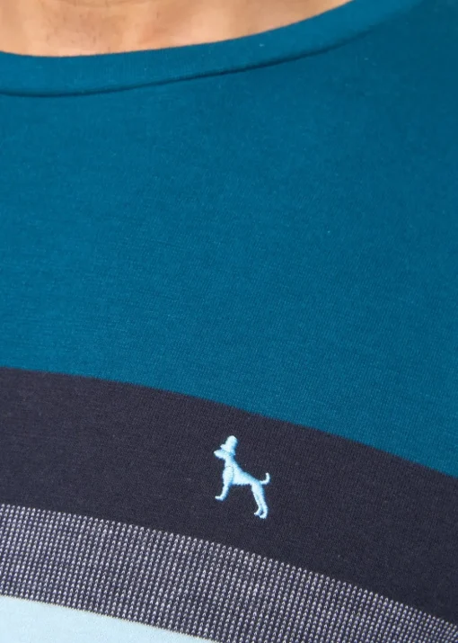 Bewley & Ritch Teal Kemble T-Shirt