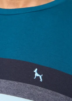Bewley & Ritch Teal Kemble T-Shirt