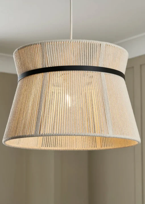 BHS Bahia String Bound Double Easyfit Natural (24cm x 35cm)