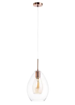 BHS Carmella Pendant Copper (Adjustable 51-103cm x 25cm)