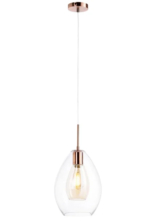 BHS Carmella Pendant Copper (Adjustable 51-103cm x 25cm)