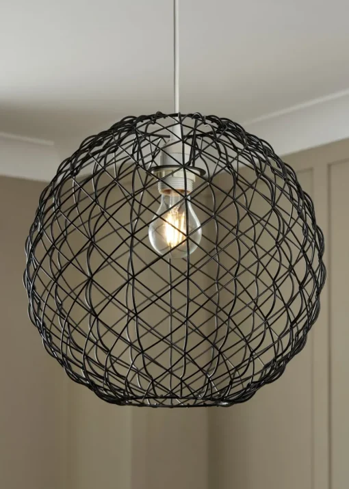 BHS Ecton Wire Ball Easyfit Black (31cm x 34cm)