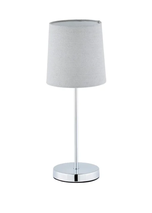 BHS Grey Touch Stick Table Lamp (40cm x 15cm x 15cm)