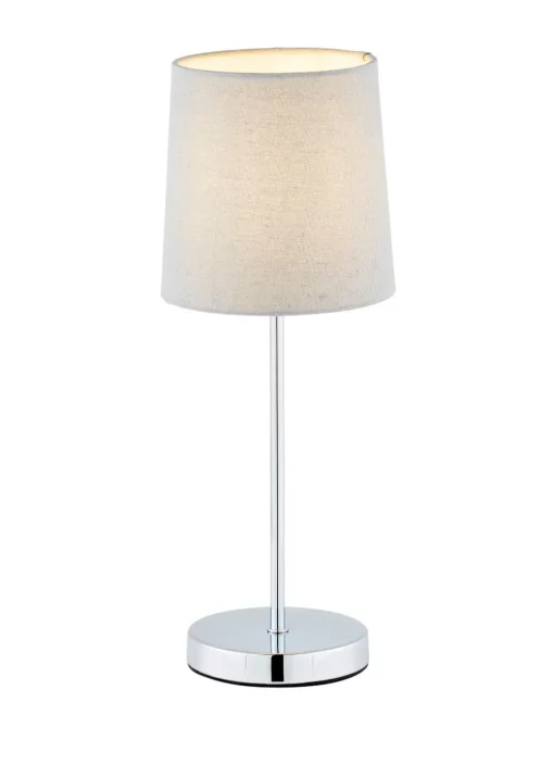 BHS Grey Touch Stick Table Lamp (40cm x 15cm x 15cm)