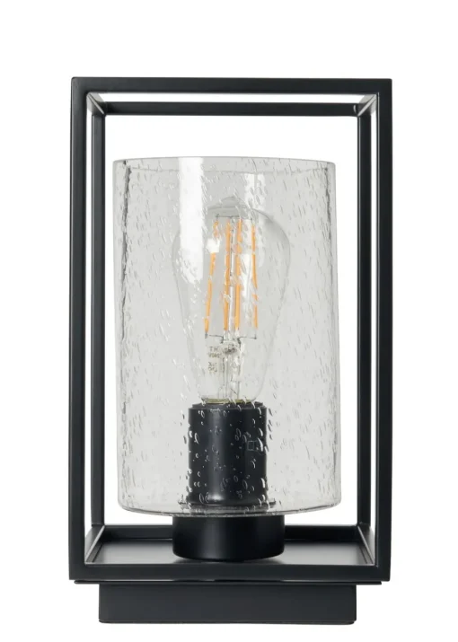 BHS Hardy Table Lamp Matt Black (27cm x 16cm)