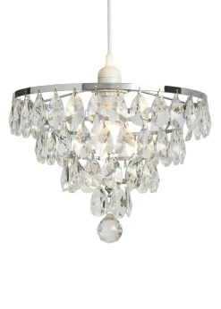 BHS Lighting Elianis Easyfit Chrome (21cm x 30cm)