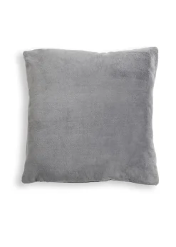 BHS Microfleece Charcoal Cushion (59x59cm)