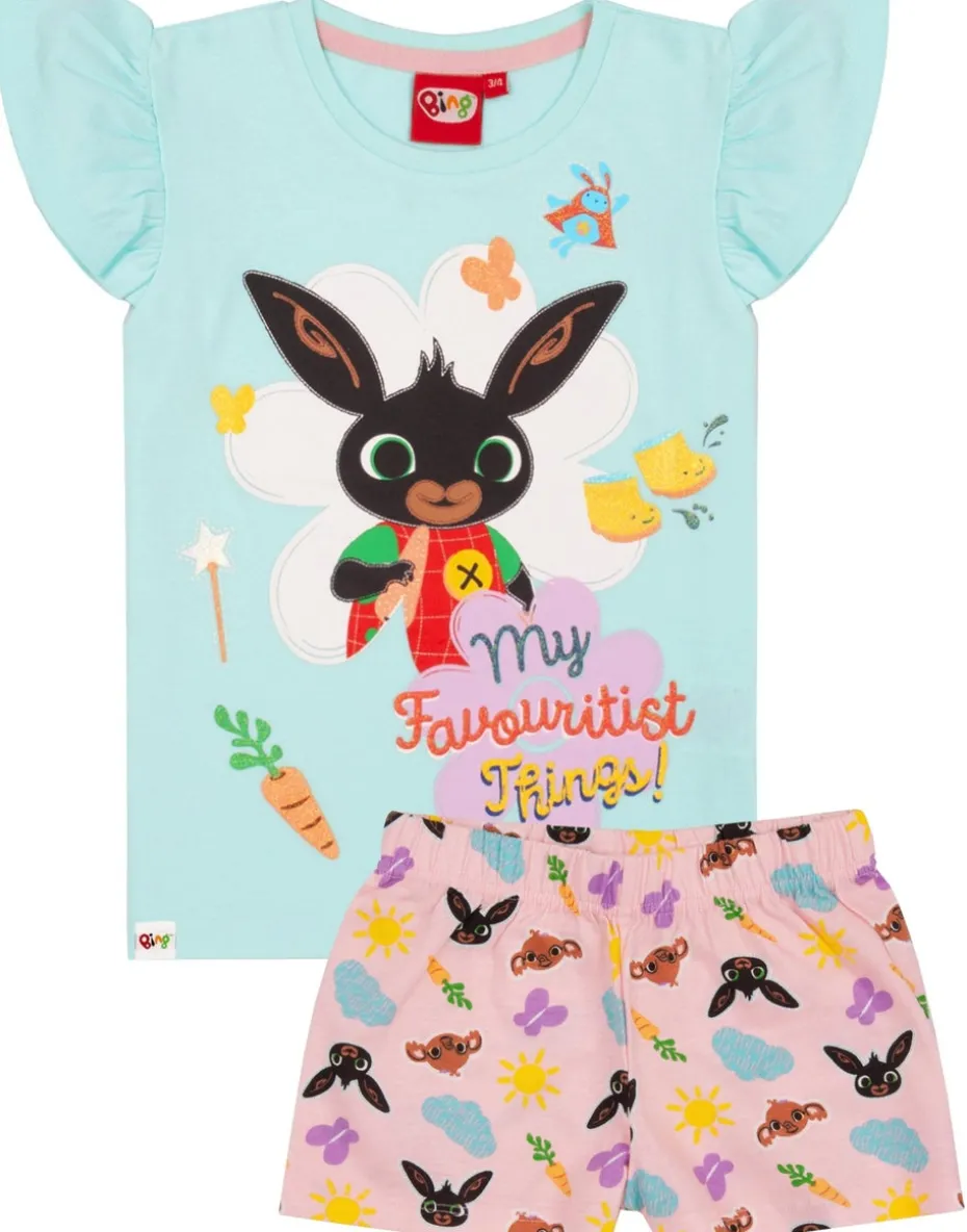 Bing Bunny Blue Kids Shortie Pyjamas (18 Months-5 Years)