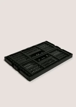 Black & Grey Collapsible Storage Box