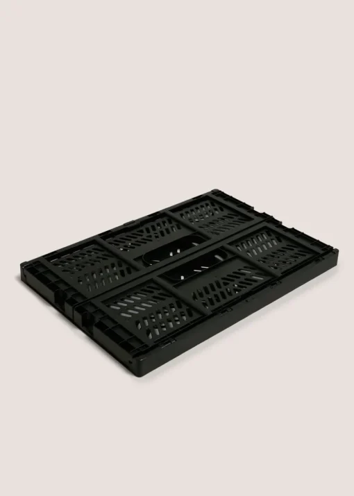 Black & Grey Collapsible Storage Box