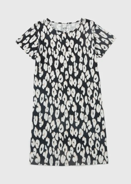 Black Animal Print Nightie