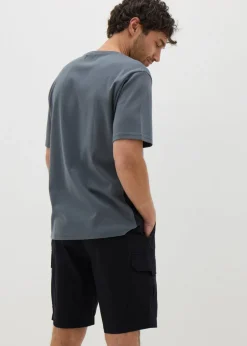 Black Cargo Shorts