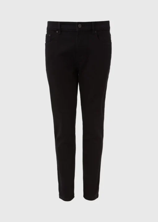 Black Denim Comfort Fit Jeans