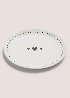 Black Heart Side Plate