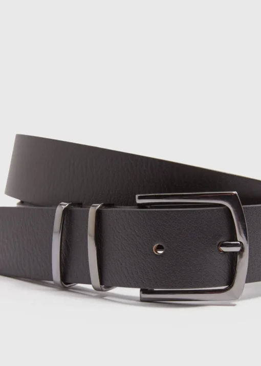 Black Leather Belt