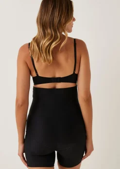 Black Medium Support Control Cycling Shorts