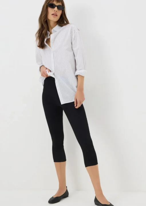 Black Rosie Cropped Jeggings