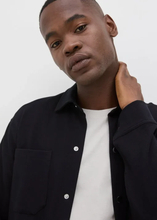Black Smart Shacket